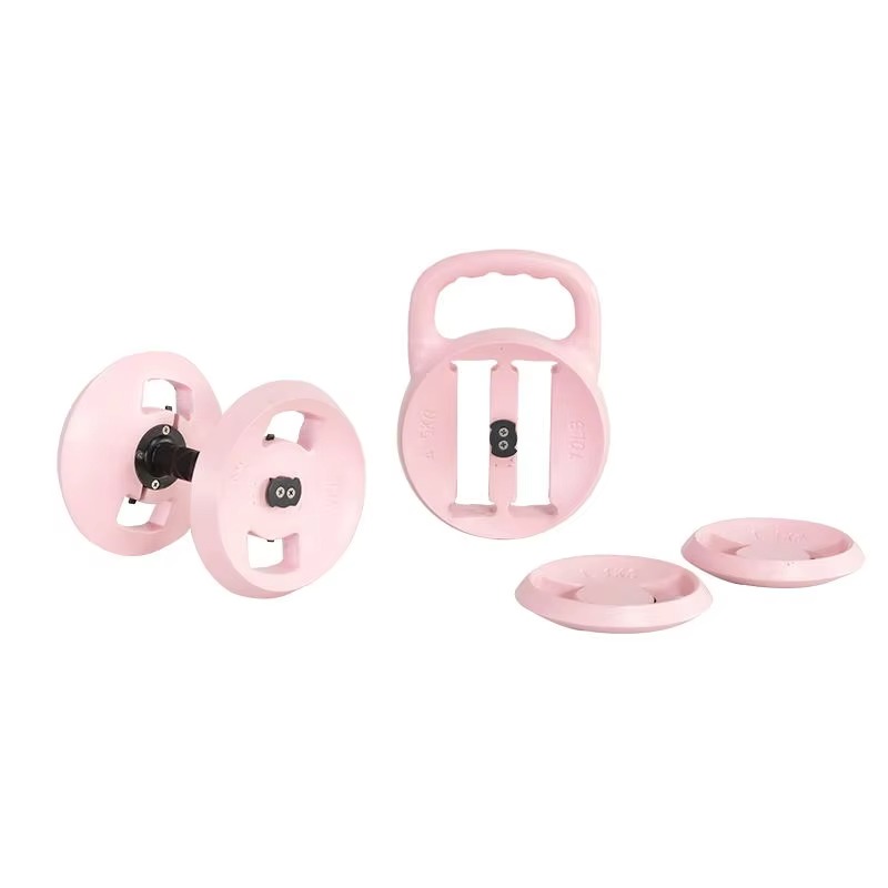 Home Gym Set - Aangepaste logo cement verstelbare Kettlebell halterset