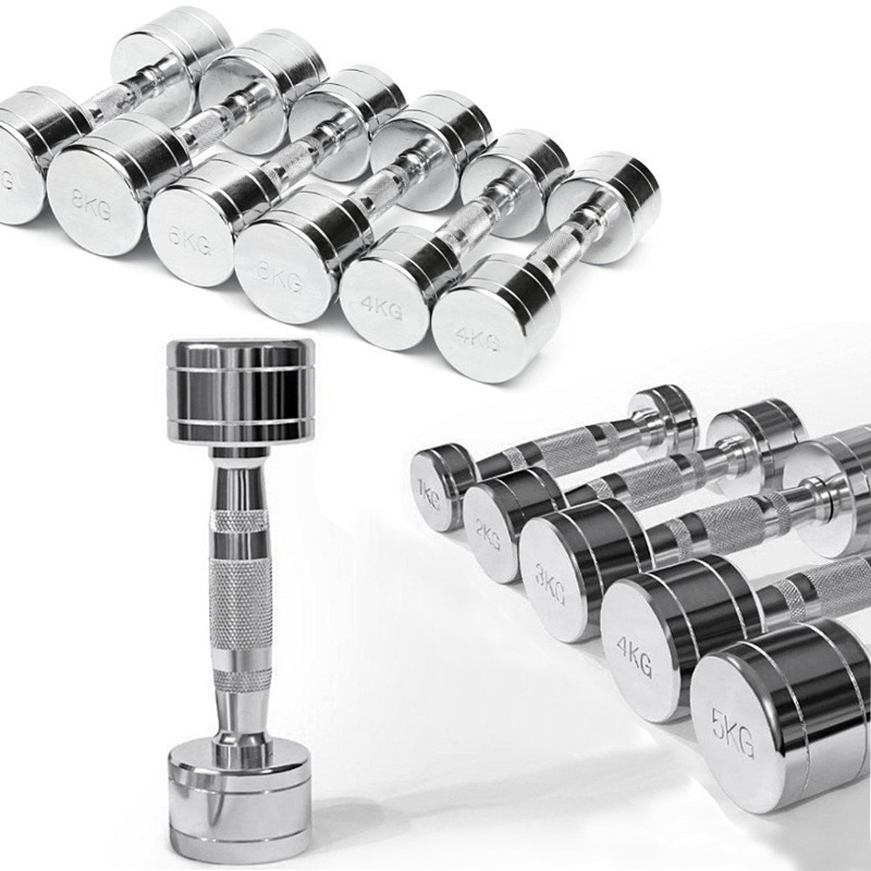 Home Gym Diy - 2-pack stalen halters ultracompact met handgrepen