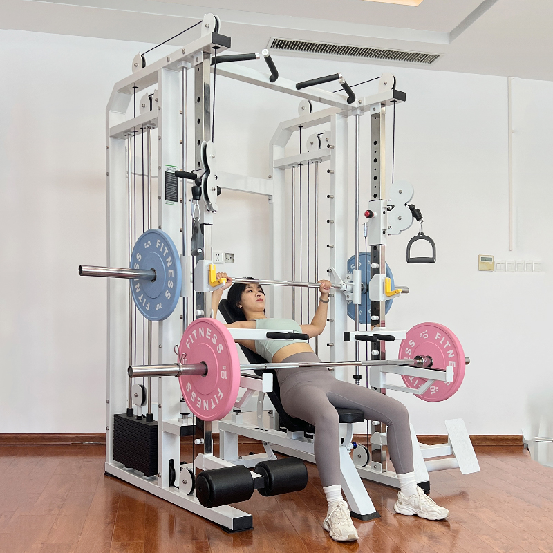 Home Gym Smith - Home Comprehensive Training Power Rack Oefeningen
