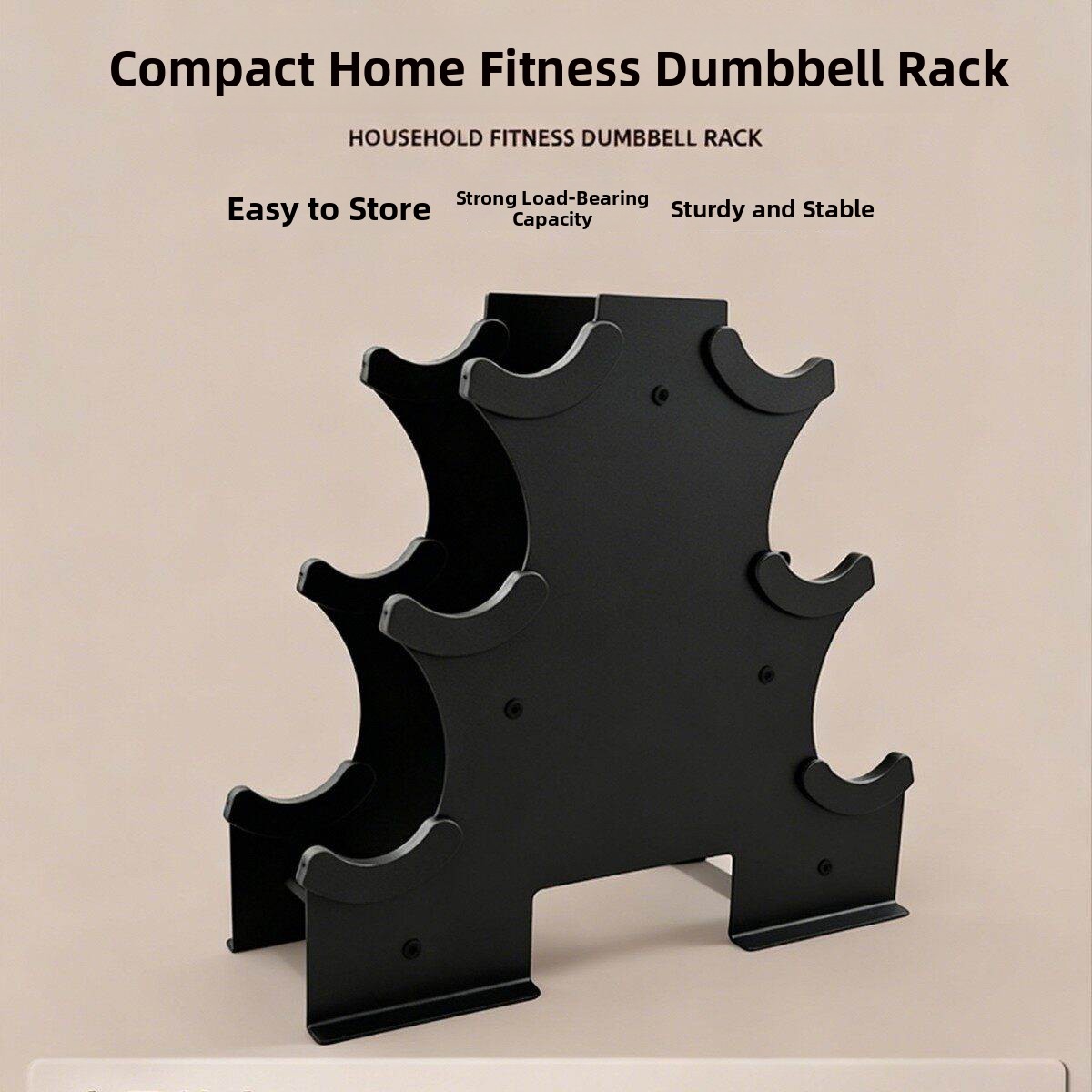 Home Gym Yoga Storage - Home Fitness Dumbbellhouder Yoga-uitrusting Opbergrek Drie