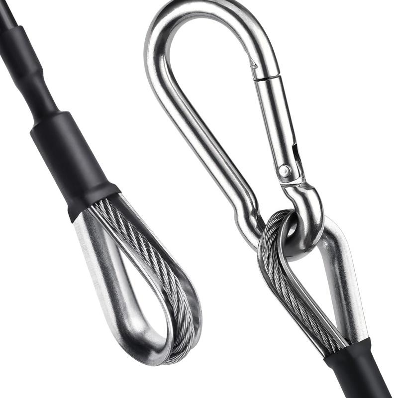 Home Gym Leg Extension - 1/2 Stuks Gym Kabelverlenging Compatibel met