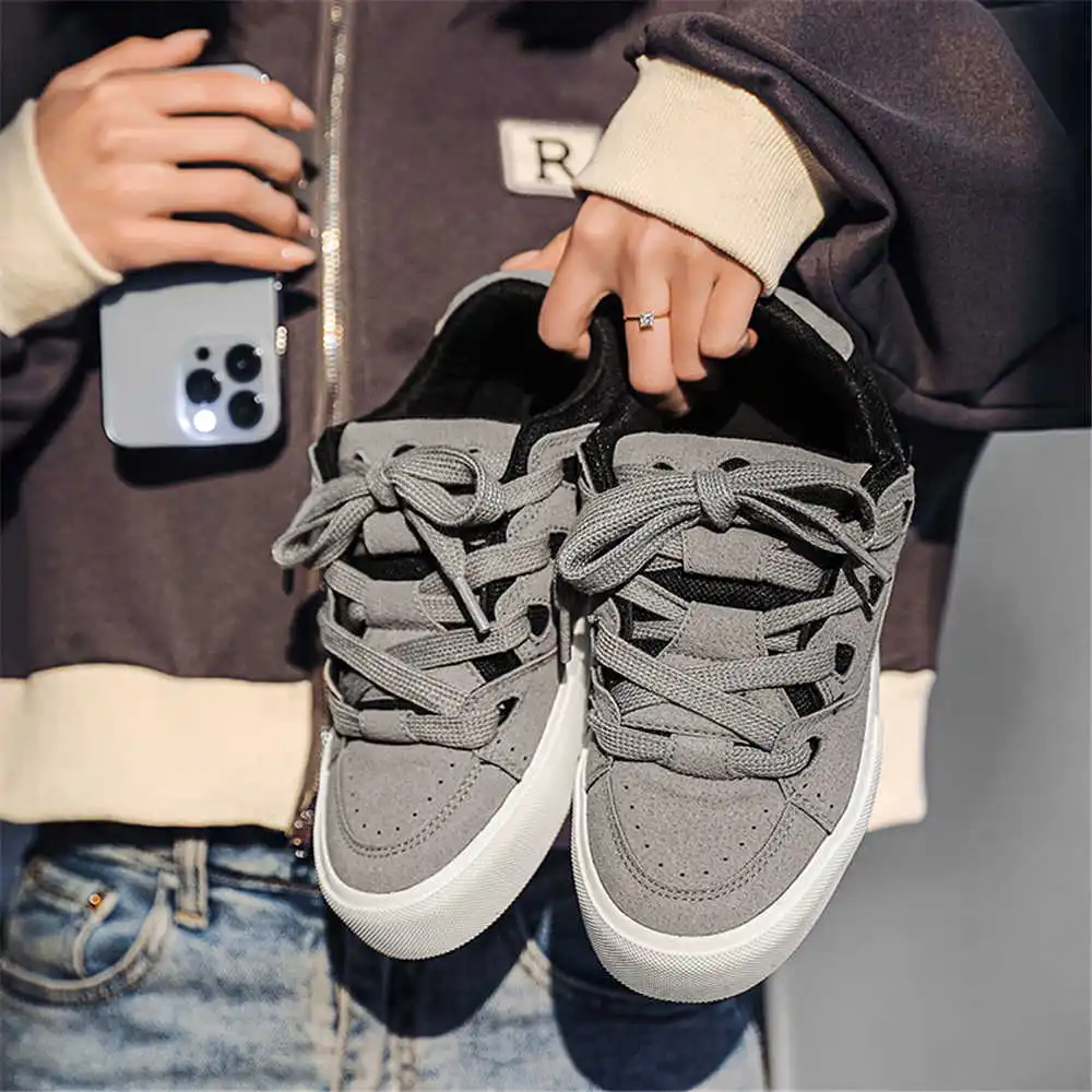 Home Gym Old School - Met vetersluiting Hiphop Schoolschoenen voor dames