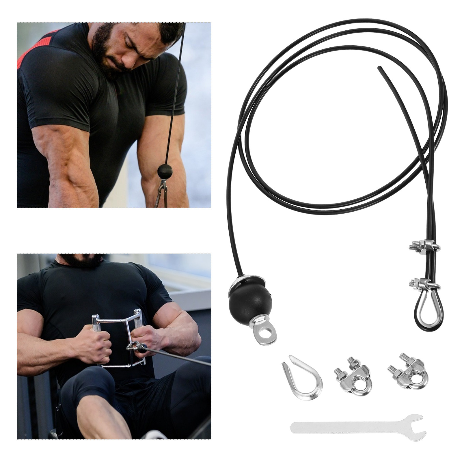 Home Gym Diy - 1Set DIY Gym Draadkabel Verstelbare Stalen