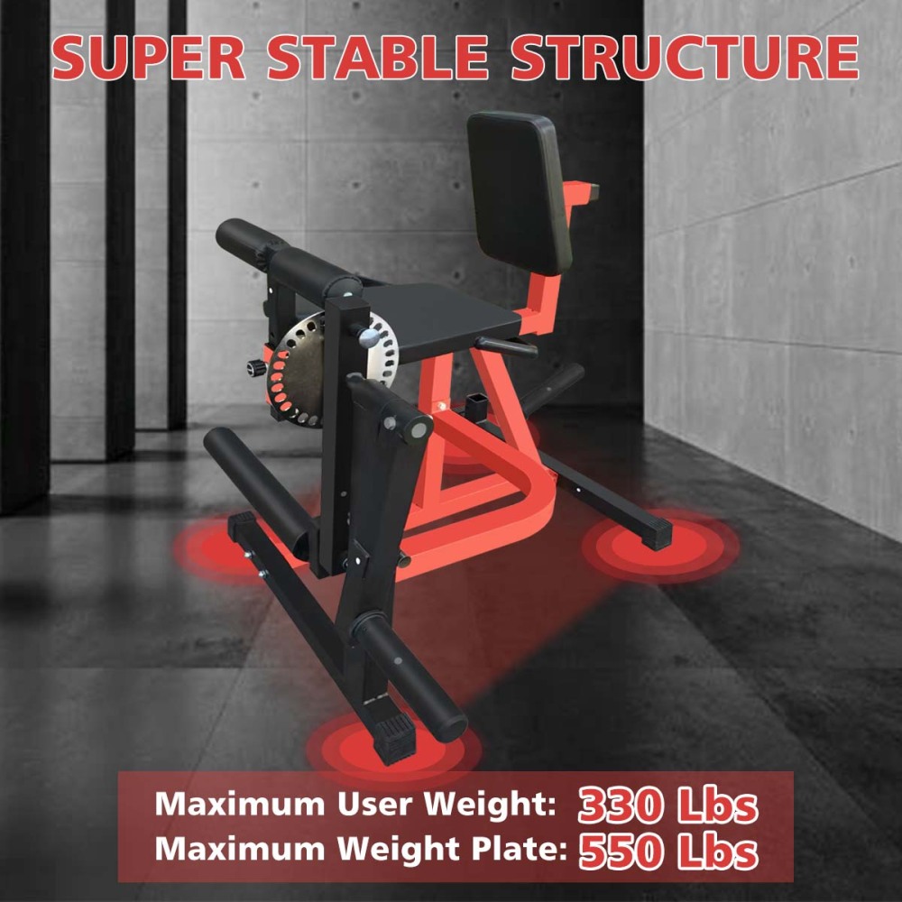 Verstelbare beenextensie- en c - Home Gym Leg Extension recensie en prijs