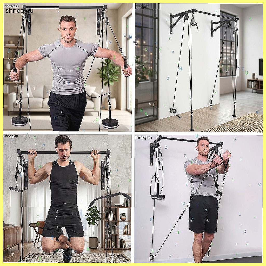 Wandmontage DIY fitness katrol - Home Gym Diy recensie en prijs