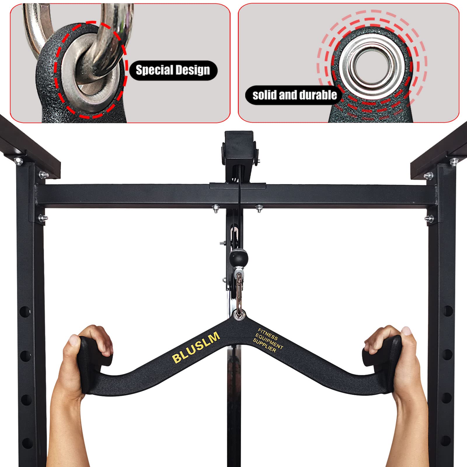 Home Gym Fitness Lat pull-down - Home Gym System recensie en prijs