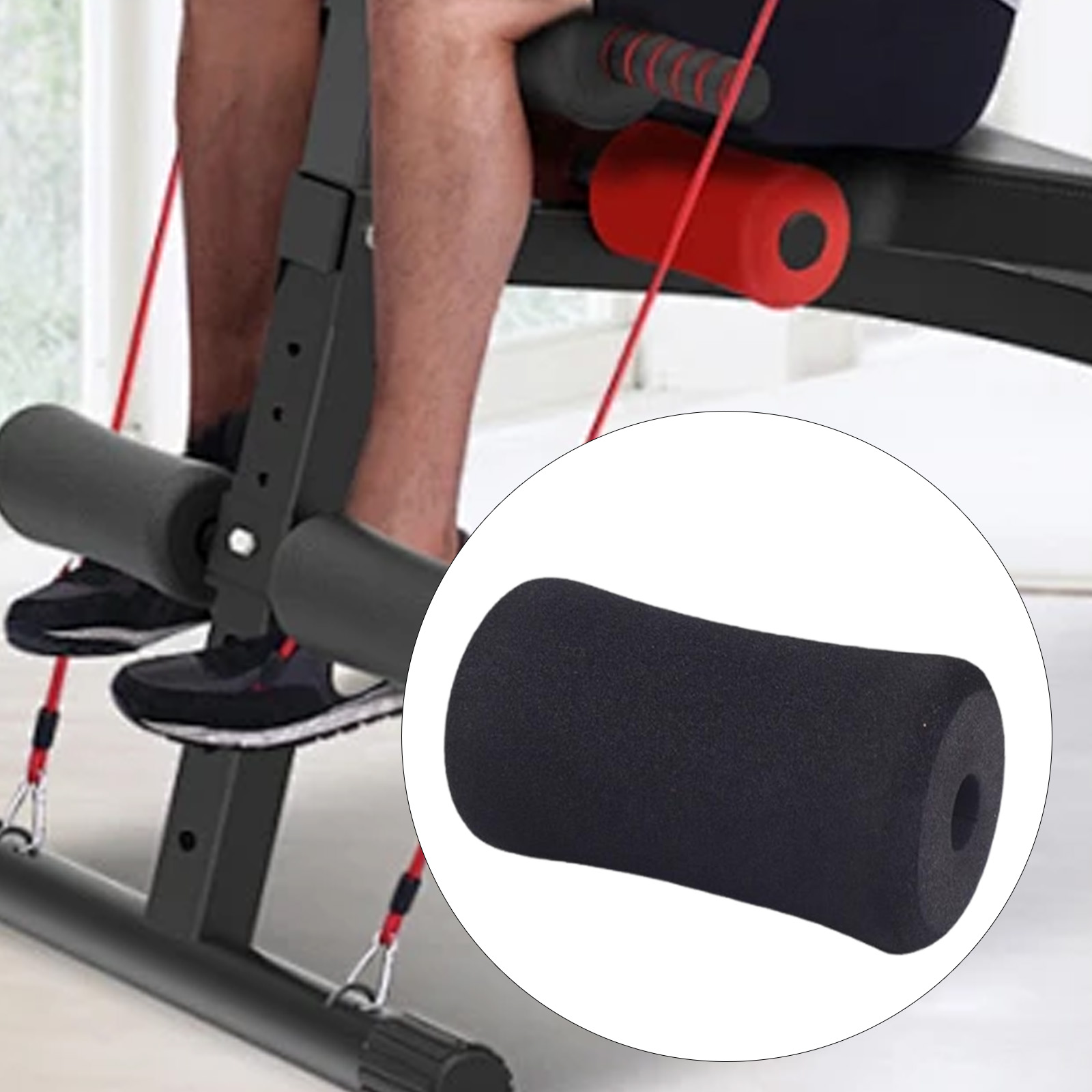 Zachte schuimvoetpadroller voo - Home Gym Leg Extension recensie en prijs