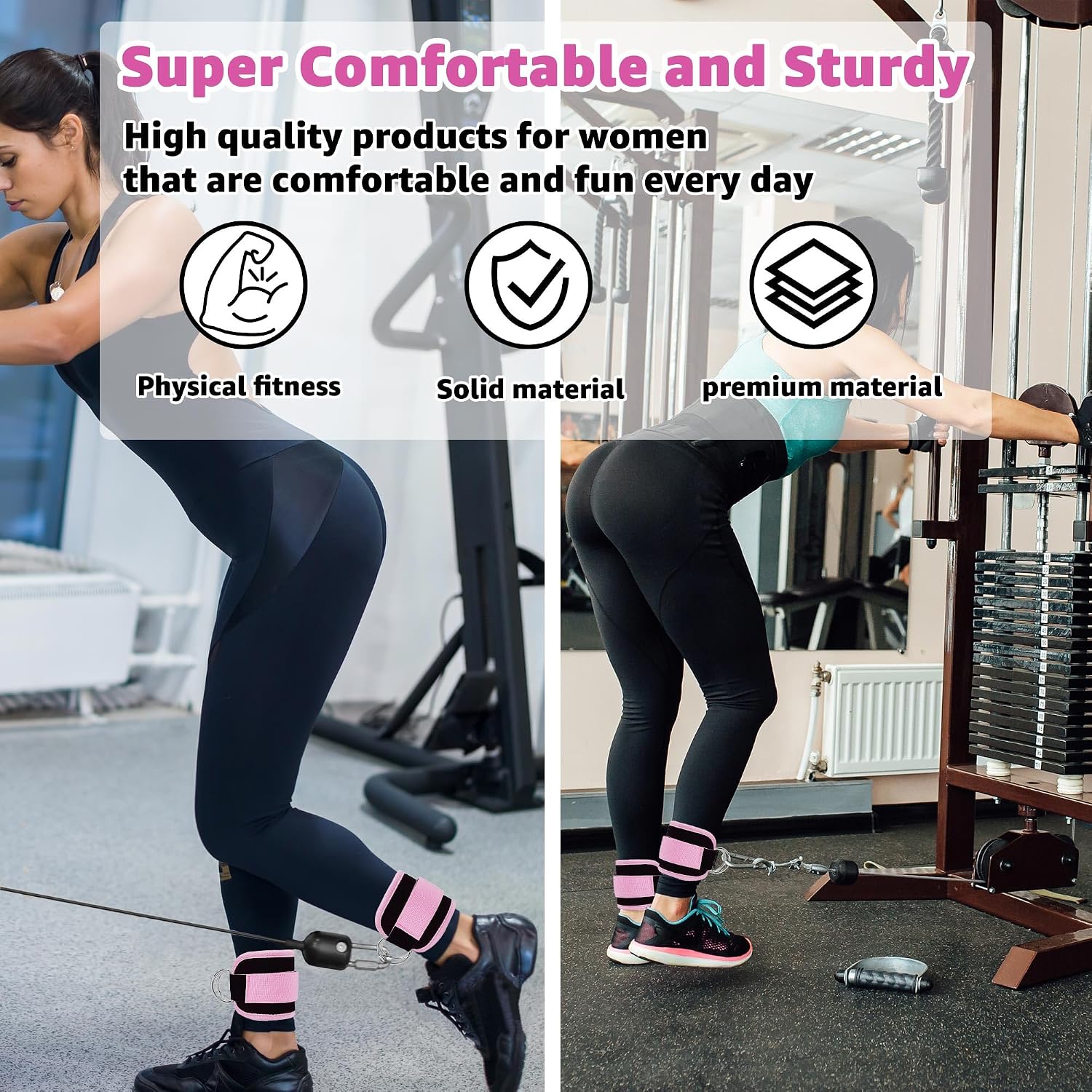 Enkelweerstandsbanden, draagba - Home Gym Recommendations recensie en prijs