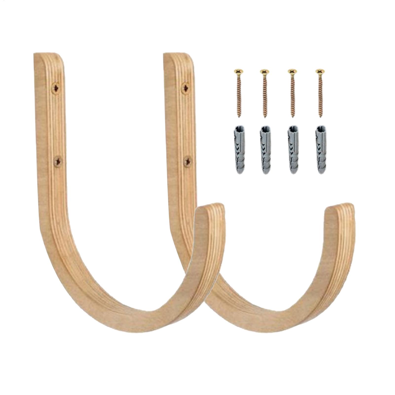 Yogamat houder 2 stuks houten  - Home Gym Yoga Storage recensie en prijs