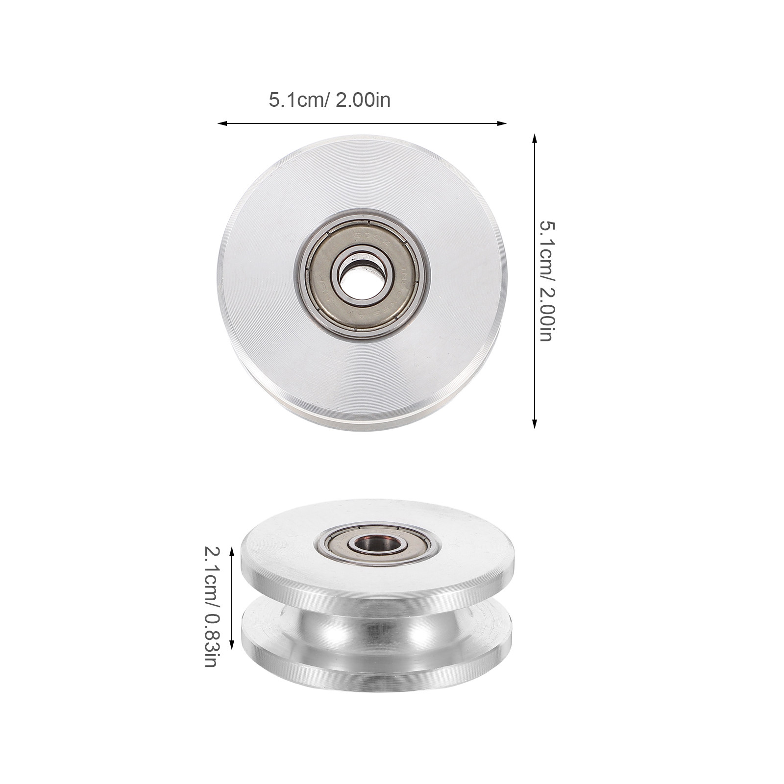 Aluminiumlegering U-groef fitn - Home Gym Pulley System recensie en prijs