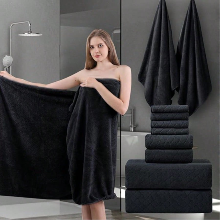Oversized badhanddoekenset Lux - Home Gym Set recensie en prijs