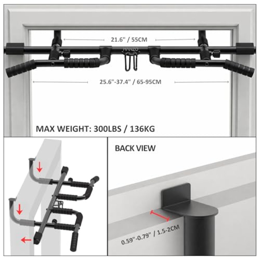 Deurkozijn Pull-up Bar Set met - Home Gym Set recensie en prijs