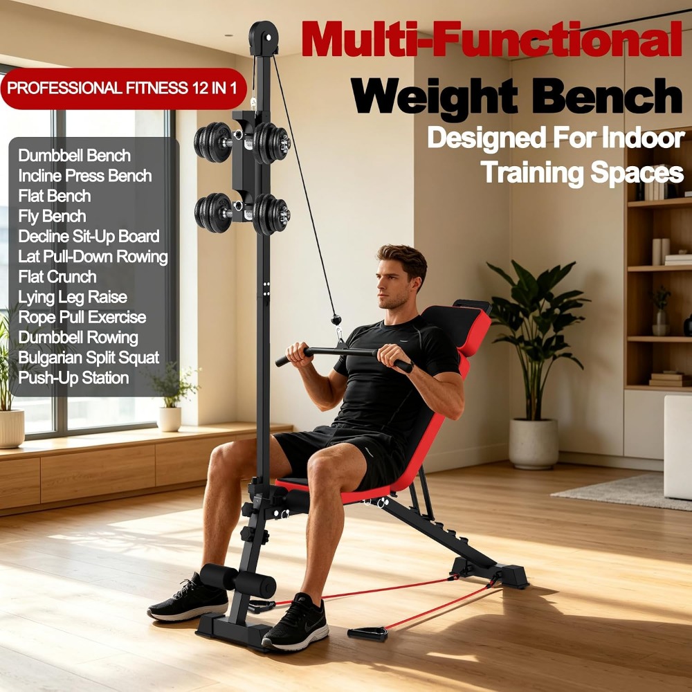 Multifunctionele gewichtsbank  - Home Gym System recensie en prijs