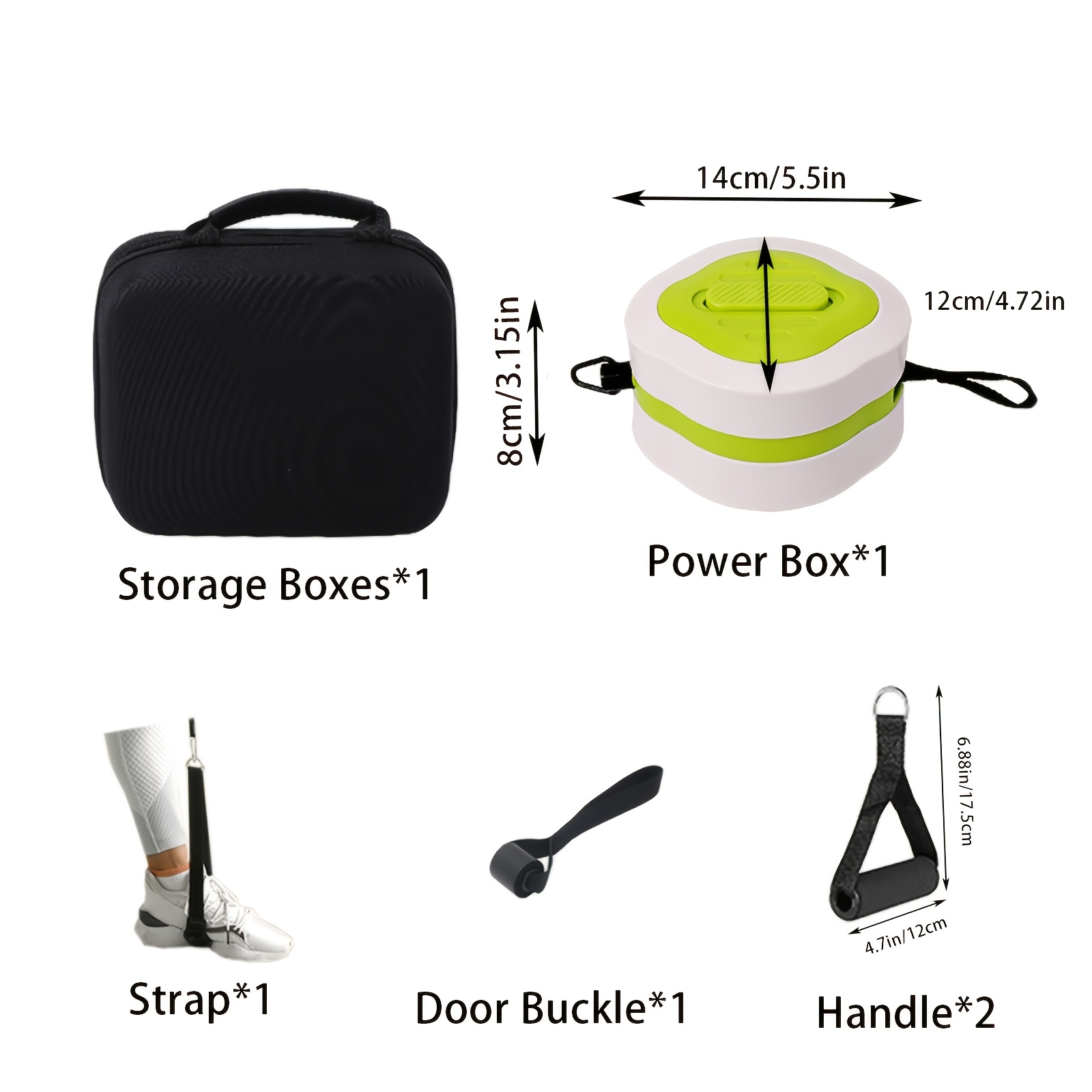 Draagbare intrekbare kabeltrai - Home Gym System recensie en prijs