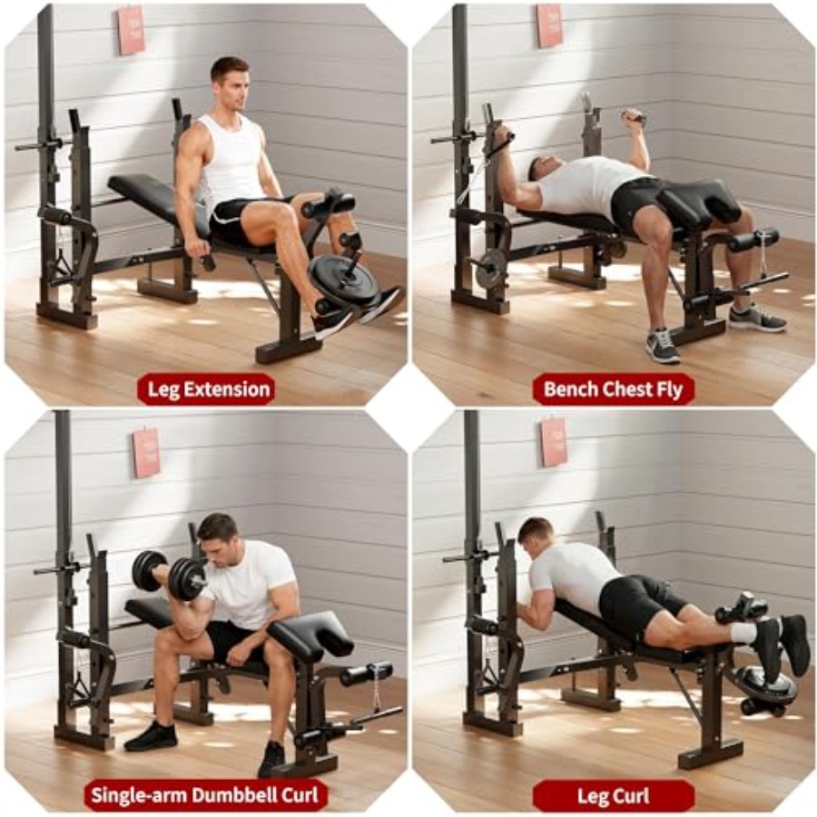 Homegym Gewichtsbank Set: Stal - Home Gym Leg Extension recensie en prijs