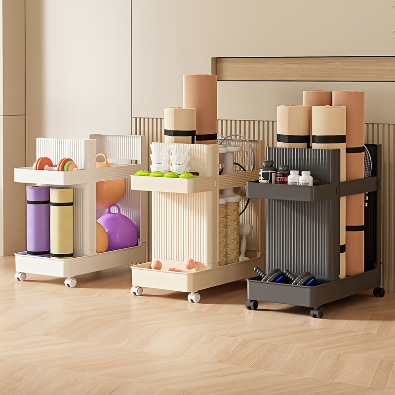 Verticale fitnessapparatuur op - Home Gym Yoga Storage recensie en prijs